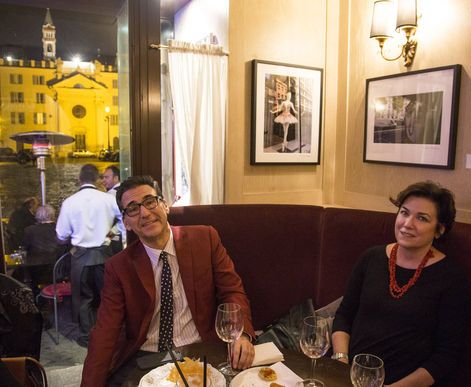 Paul and Jane - Camponeschi wine bar, Rome 